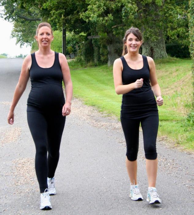 ginnastica. Esercizi per le donne incinte