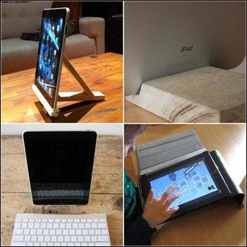 tablet stand con le tue mani 