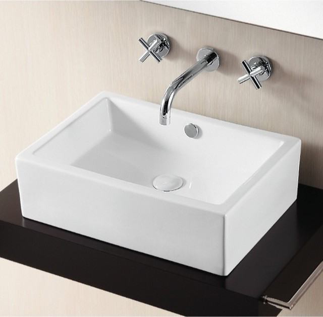 Il lavabo rettangolare è conveniente? 