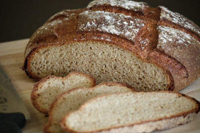 Produzione di pane cotto