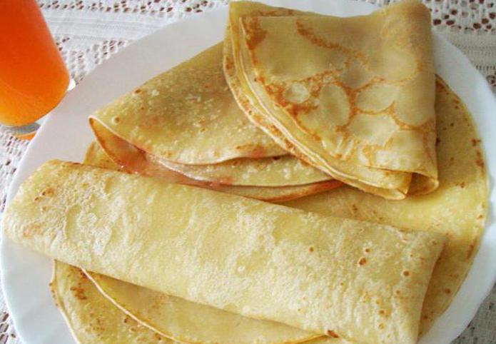 pancake che maturano sull'acqua