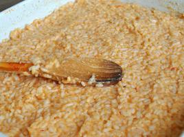 ricetta di casseruola di riso in un multivariato 