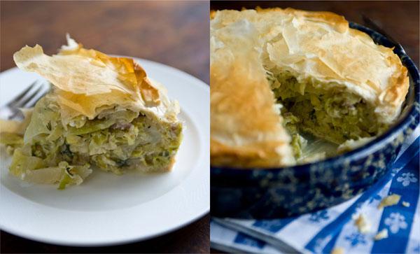 Torta con cavolo da un impasto di lievito. La ricetta per una torta deliziosa