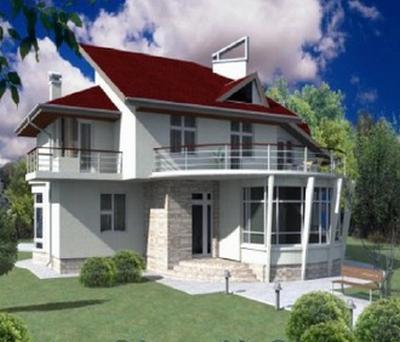 Modellazione 3D di una casa, appartamento, ufficio