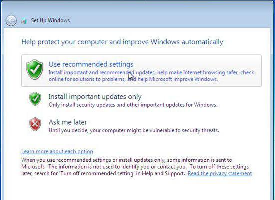 non installare aggiornamenti su Windows 7