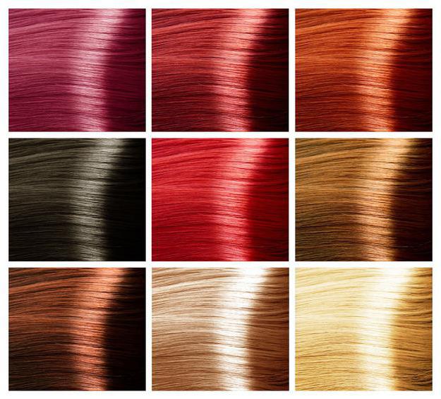 di che colore è tinture per capelli