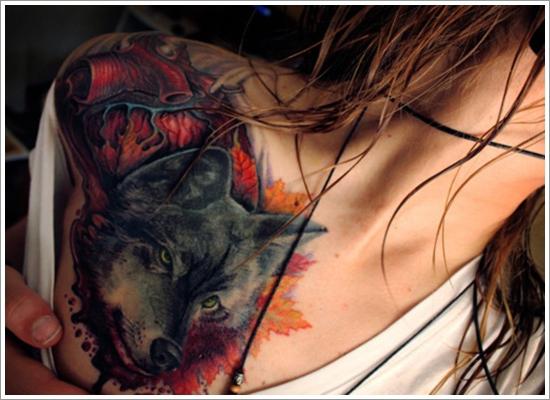 valore del lupo del tatuaggio