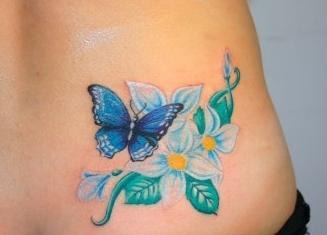 Tatuaggi farfalla Cosa significa una bella figura sul corpo?