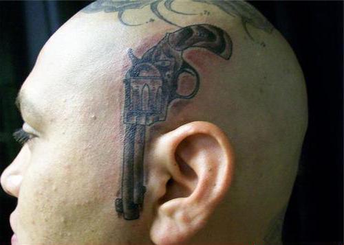 pistola del tatuaggio