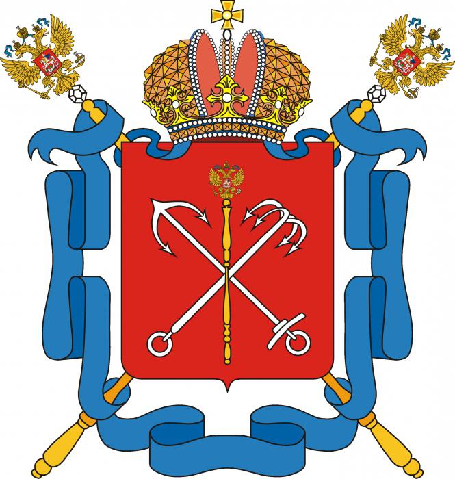 Stemma e bandiera di San Pietroburgo