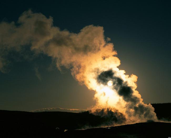 il vulcano si sveglia in America