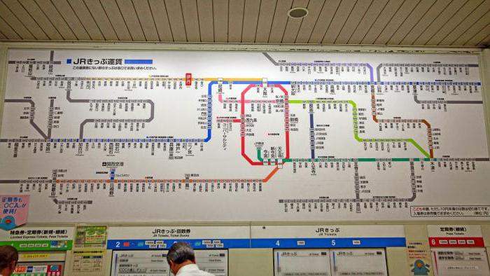 Metro Tokyo. Schema della metropolitana di Tokyo