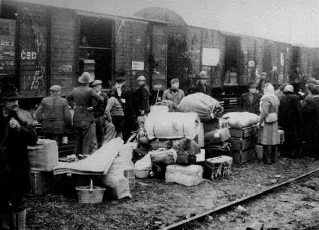 Deportazione dei popoli nella foto dell'URSS