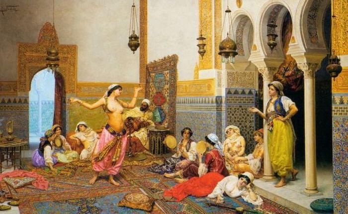 eunuchi nell'harem di Sultan Suleiman