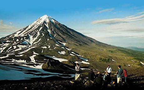 Penisola Kamchatka sulla mappa