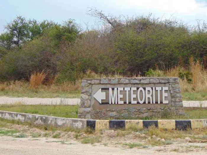 Meteorite Goba (Hoba) - la più grande del mondo