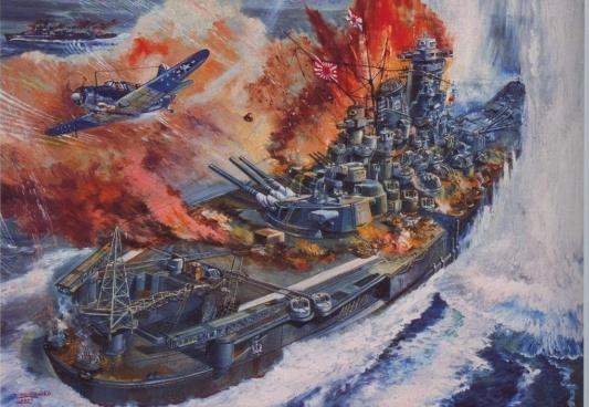 la morte della corazzata Yamato