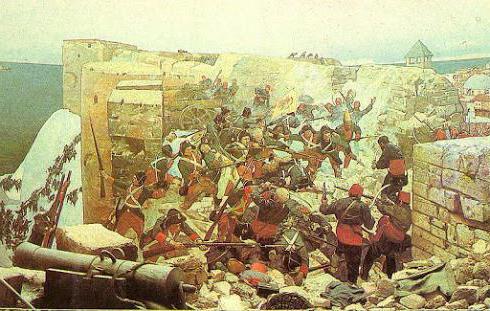 Prendendo la fortezza di Ochakov. La guerra russo-turca del 1787-1791