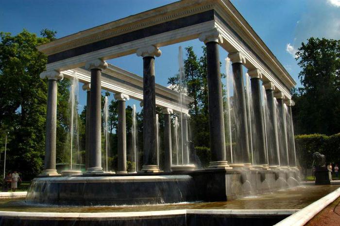 Grandi cascate di Peterhof (San Pietroburgo, Russia)