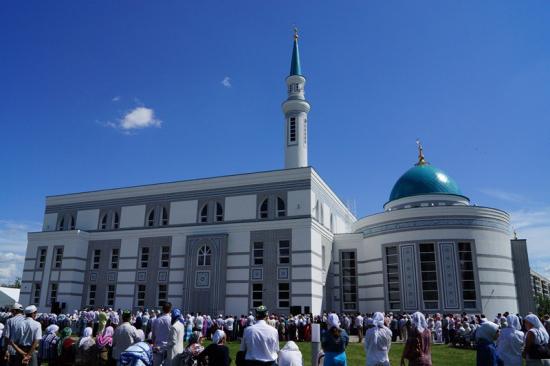 cortile della moschea di Kazan