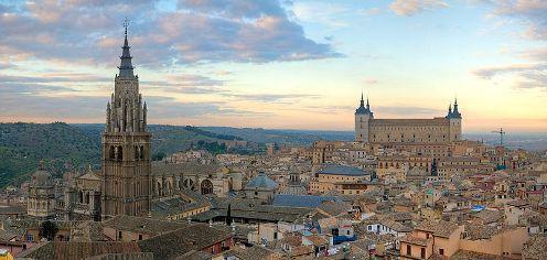 città di Toledo in Spagna