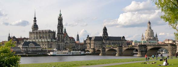 fiume a Dresda