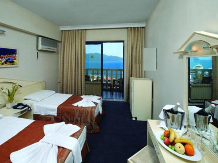 Descrizione della camera Hotel Orka Nergis Beach