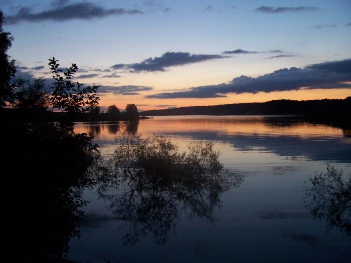 Bacino di Ozerninskoe - un posto di pesce