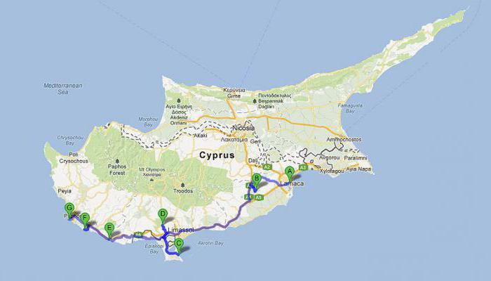 Distanza da Larnaca a Limassol: calcola il tempo di percorrenza