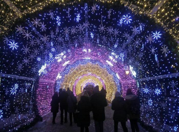 Tunnel della luce sul Tverskoy Boulevard: descrizione