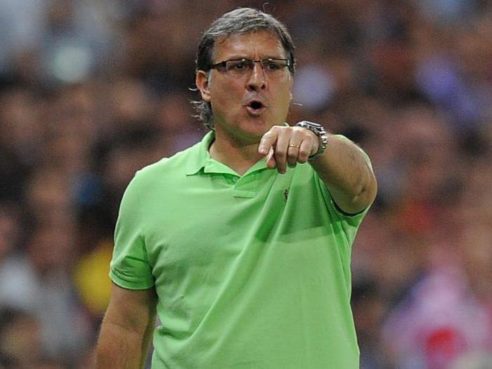 Allenatore argentino Gerardo Martino