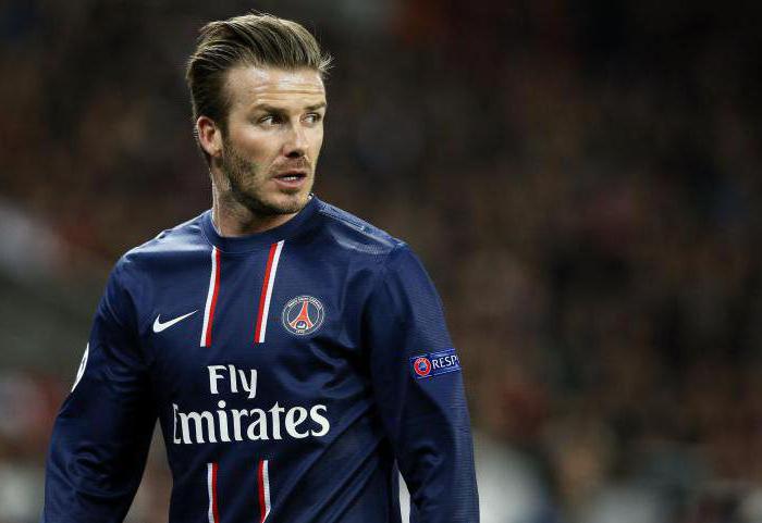 calciatore di David Beckham