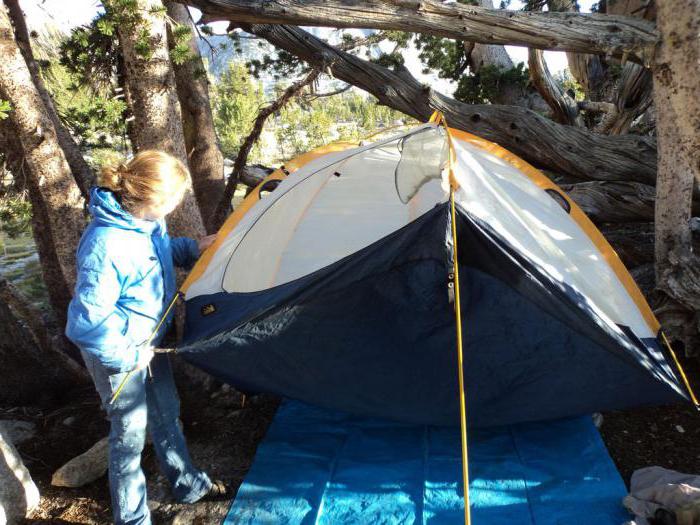 come montare una tenda