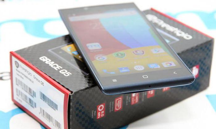 Smartphone Prestigio Grace Q5: recensioni di proprietari, recensione, specifiche e descrizione