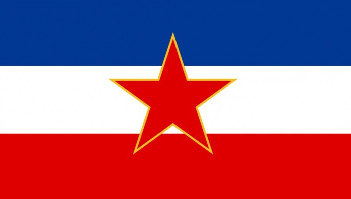 bandiera della Jugoslavia