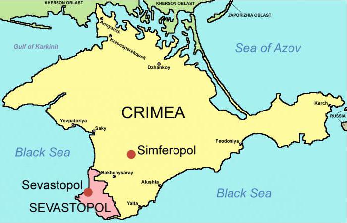 composizione del Distretto Federale di Crimea